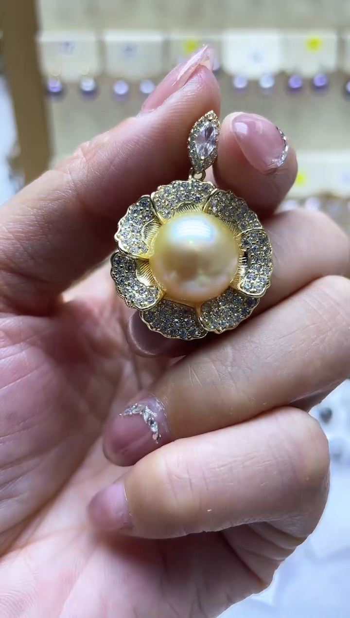 【闪购商品】海水珍珠颈饰银S925镶嵌2