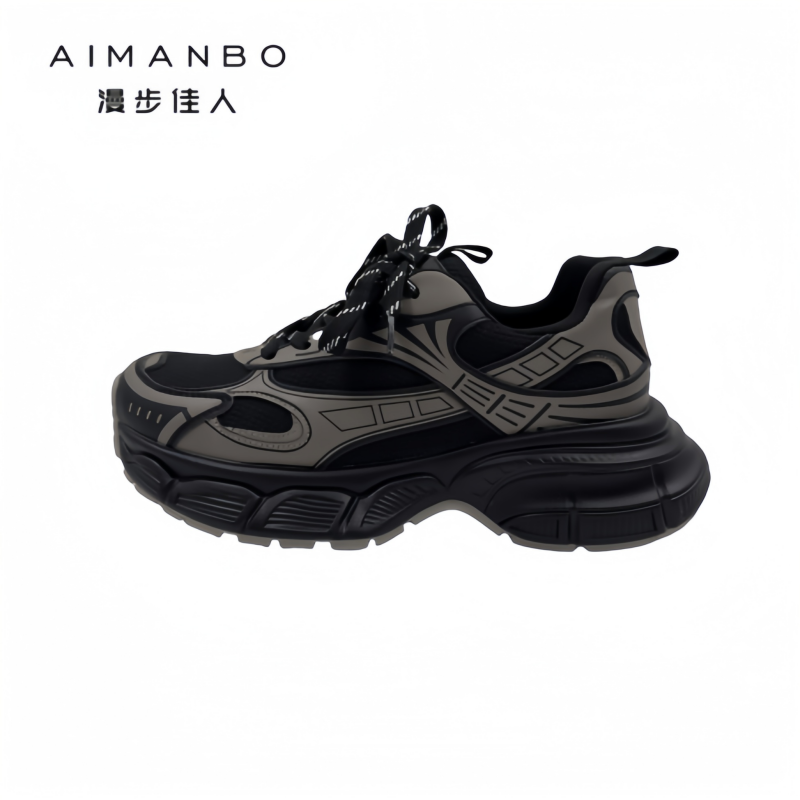 漫步佳人时尚款百搭老爹鞋252003119E