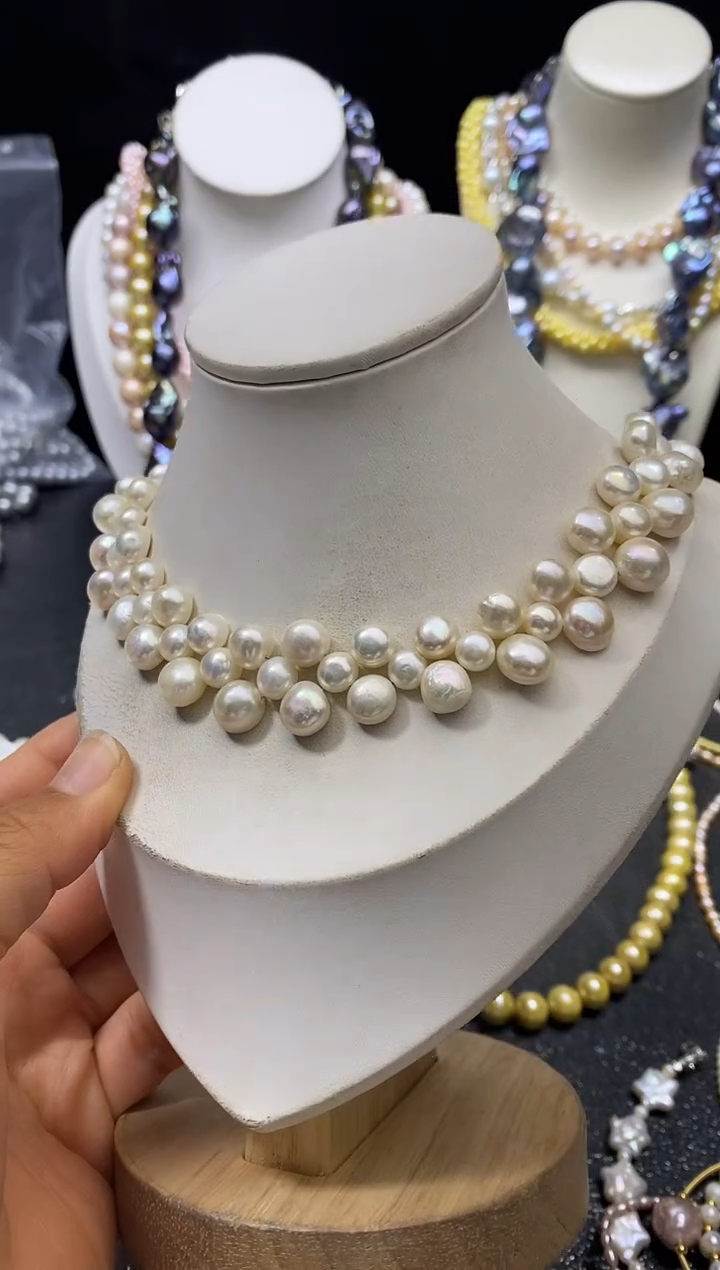 淡水珍珠未镶嵌颈饰多人