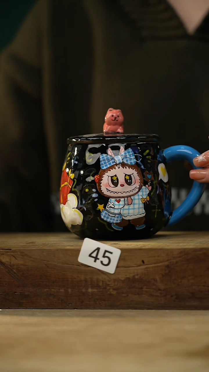 【闪购商品】瓷片新品！设计师款手绘/咖啡杯 乘以