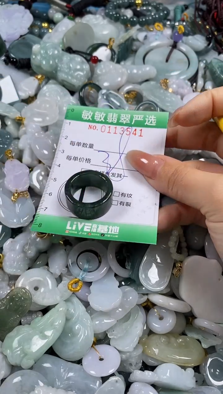 【闪购商品】翡翠颈饰未镶嵌闪购0113541