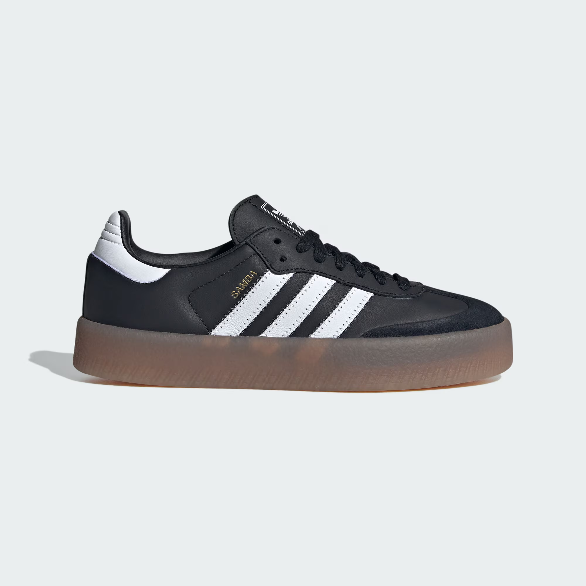 adidas三叶草SAMBAE SHOES厚底经典复古时尚运动百搭板鞋JI1350