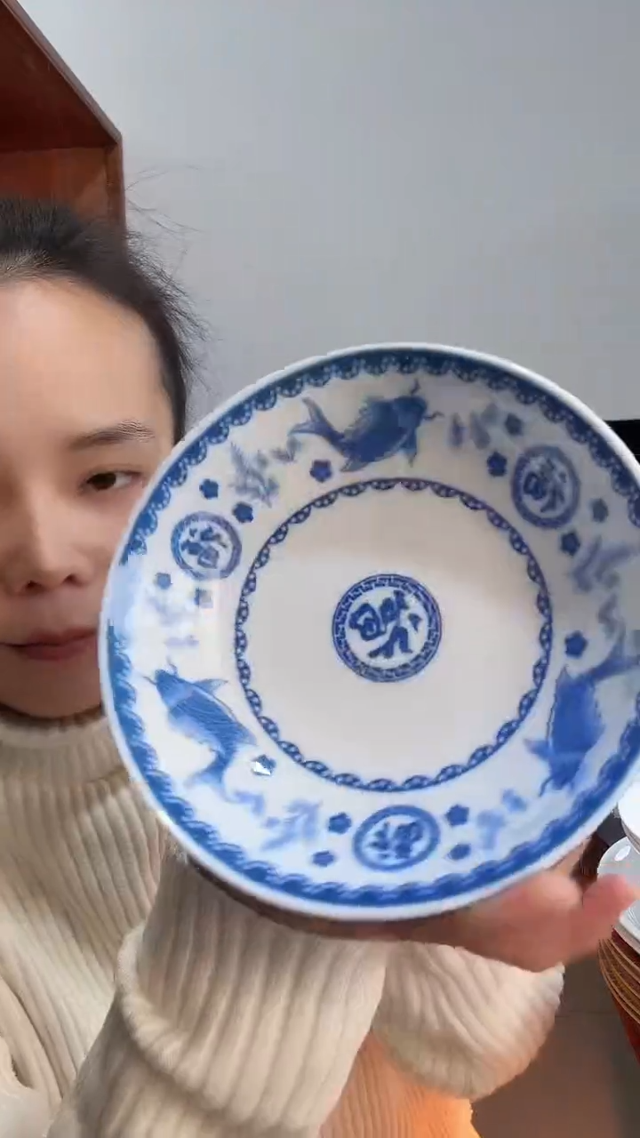 陶瓷青花小果盘青花小果盘