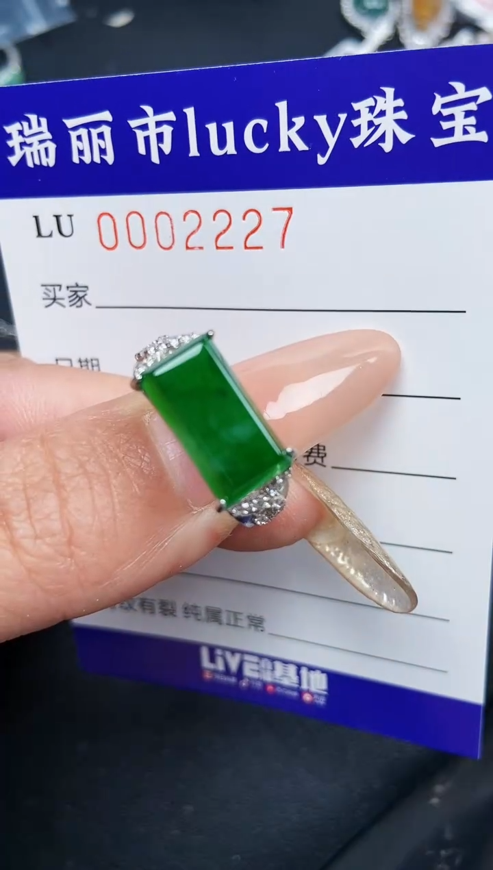 【闪购商品】翡翠颈饰银S925镶嵌2227