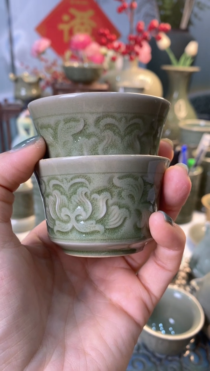 【闪购商品】011803汉阙杯【2只】微瑕50ml