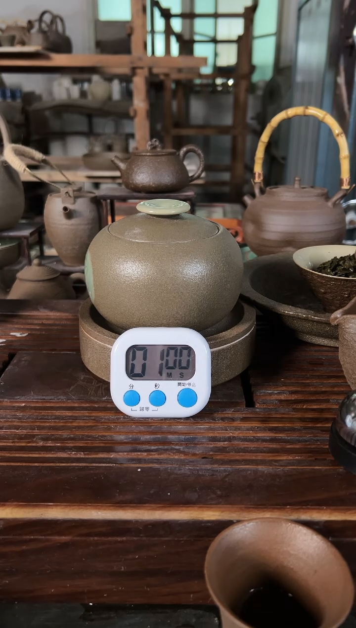 【闪购商品】冰碛岩陶制手工茶叶罐