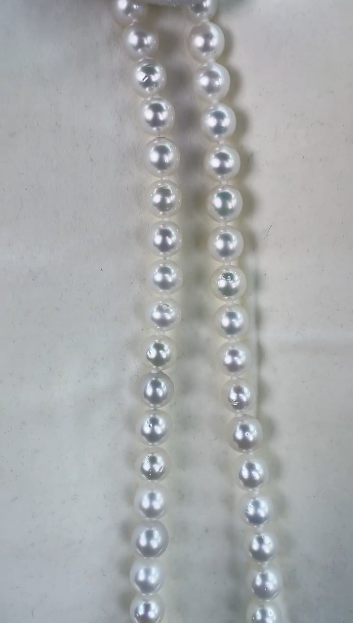 【闪购商品】海水珍珠颈饰银S925镶嵌9-10mm