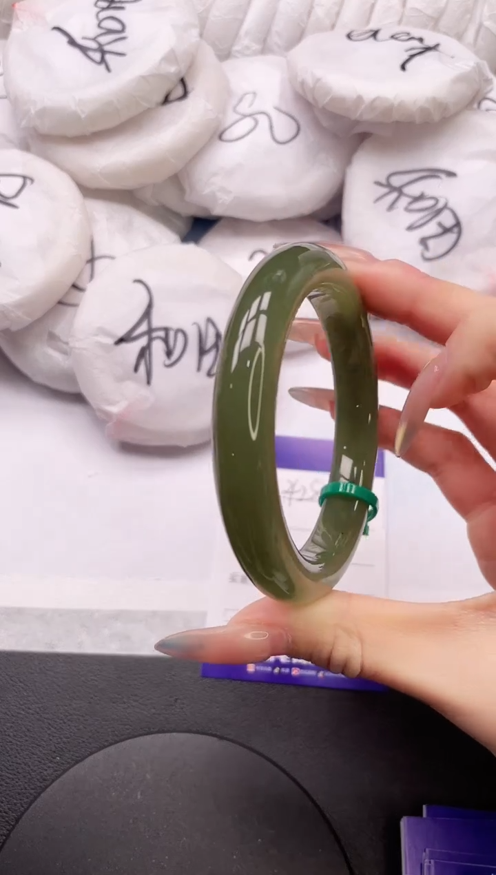 【闪购商品】和田玉手镯未镶嵌11K428-58