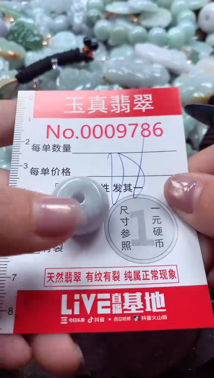 吊坠(不含链)未镶嵌翡翠9786