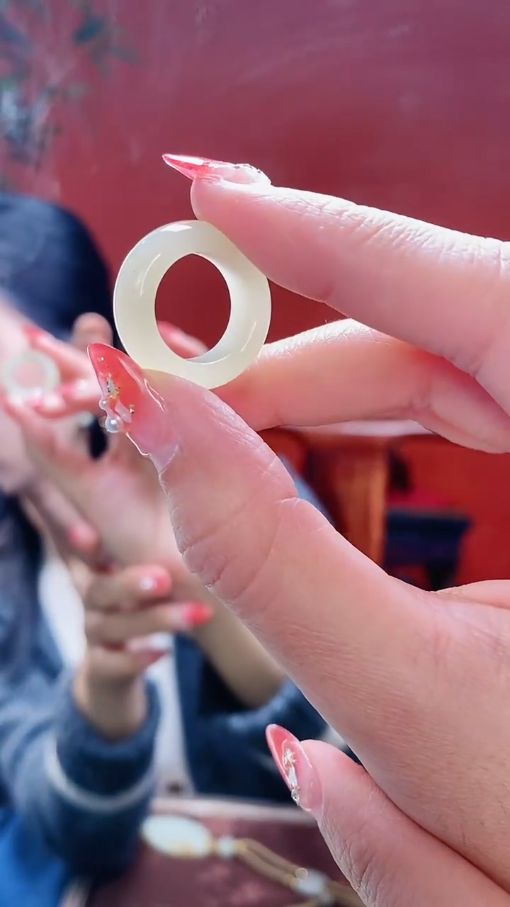 【闪购商品】和田玉戒圈未镶嵌戒圈