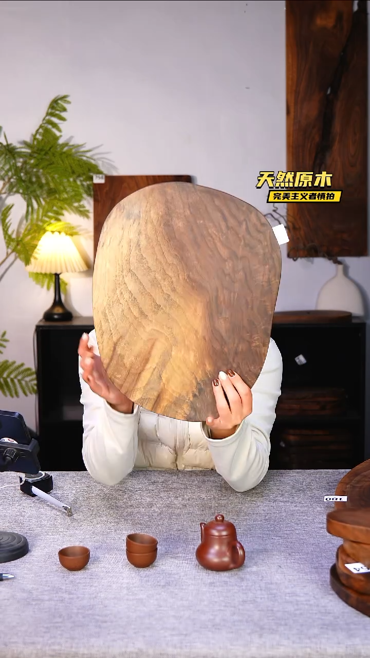 木北美黑胡桃原木.干裂疤结不属于商品质量问题完美主义者慎拍