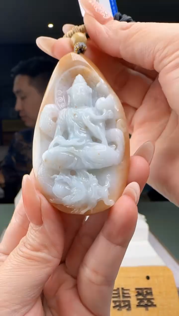 【闪购商品】翡翠吊坠(不含链)未镶嵌YJ@@960Q7J03128