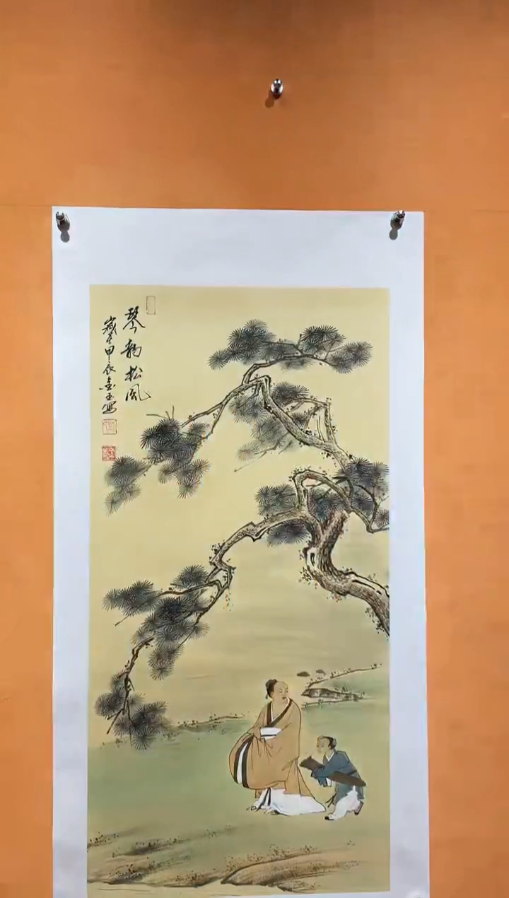 国画刘金玉老师亲笔手绘
