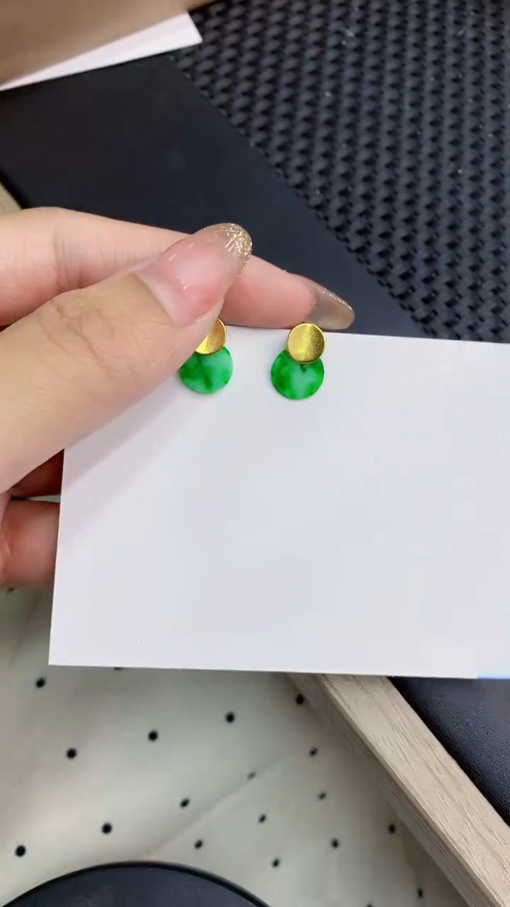 翡翠银S925镶嵌颈饰             8