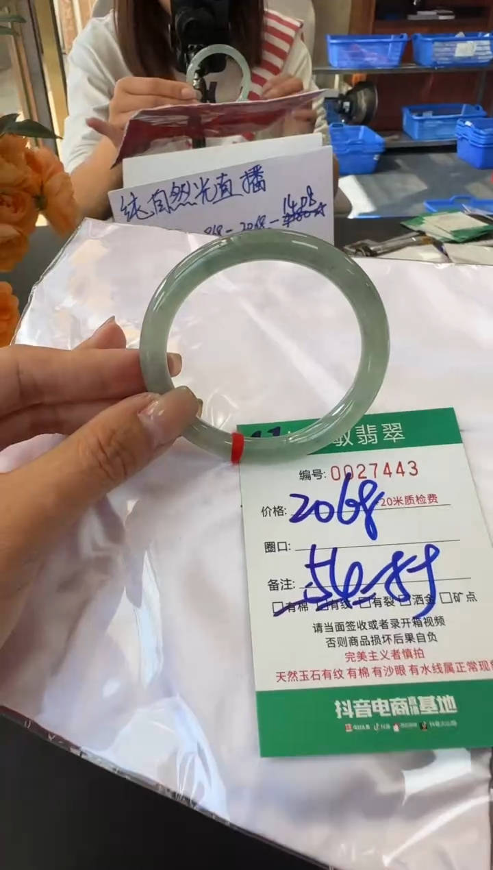 未镶嵌手镯翡翠A货手镯