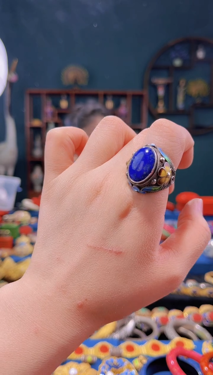 【闪购商品】非遗绝技 花丝镶嵌懋隆戒指