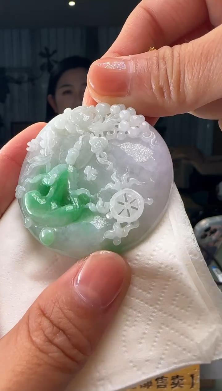 吊坠(赠链)未镶嵌翡翠HH@@960Q7J05247