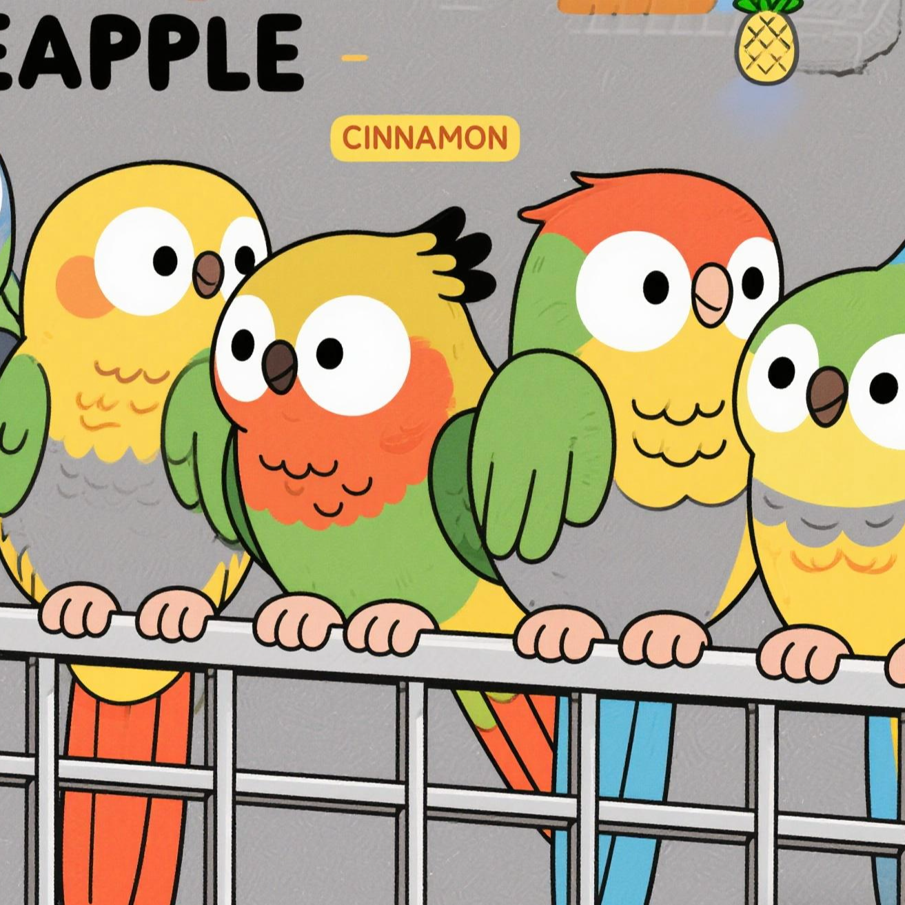 亲人粘人可放飞可学舌幼鸟雏鸟顺丰包邮