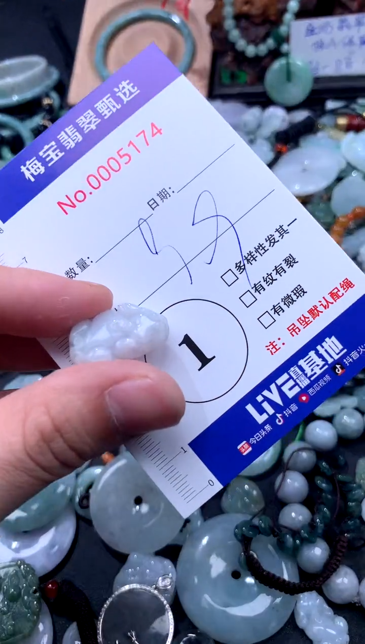 颈饰未镶嵌翡翠早9.9