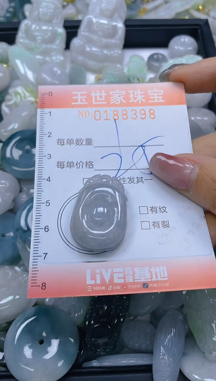 【闪购商品】翡翠颈饰未镶嵌闪购0188398