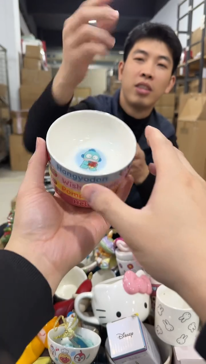 瓷片小号slo蘸料碗4件套