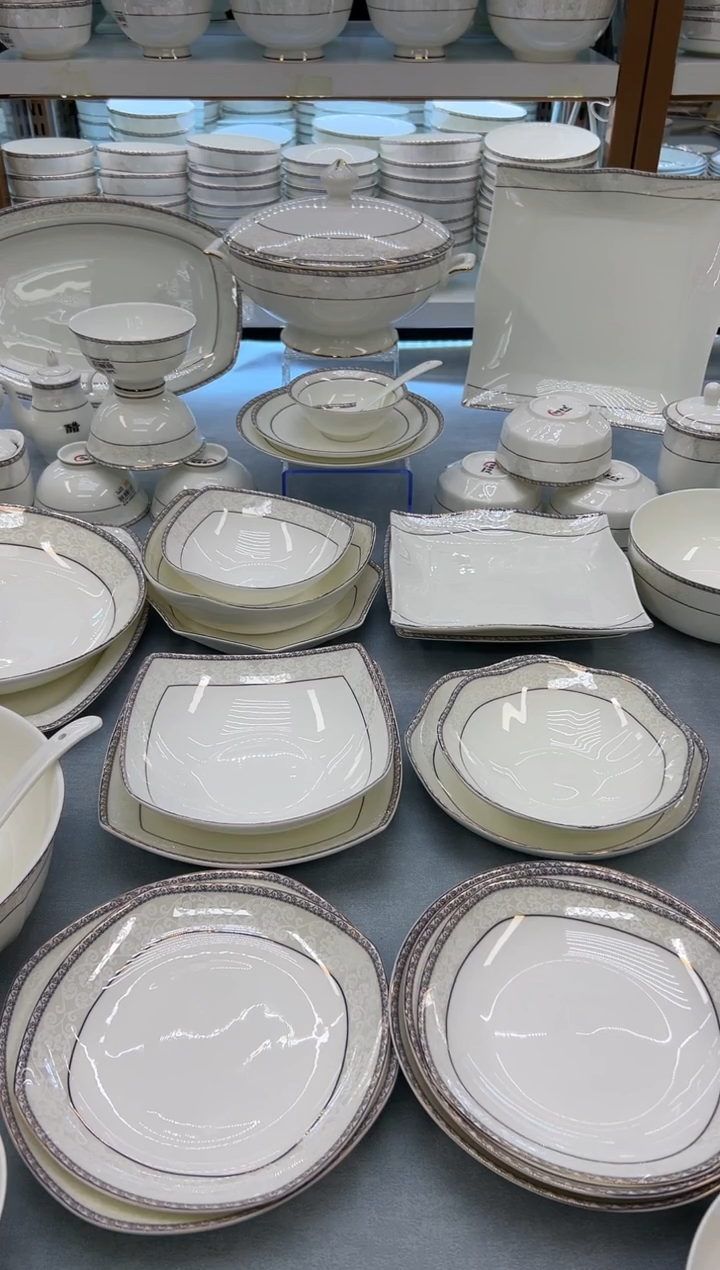 骨瓷玲珑5高10个  