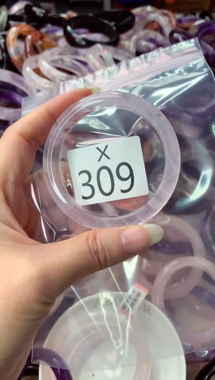 未镶嵌手镯水晶X309-54