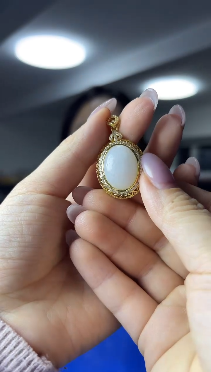 颈饰未镶嵌和田玉（多样性发一件）