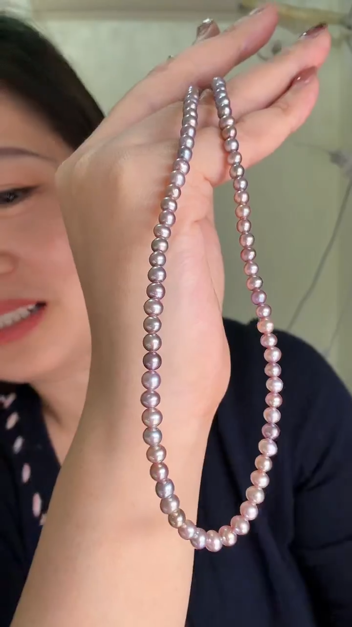 颈饰未镶嵌淡水珍珠颈链