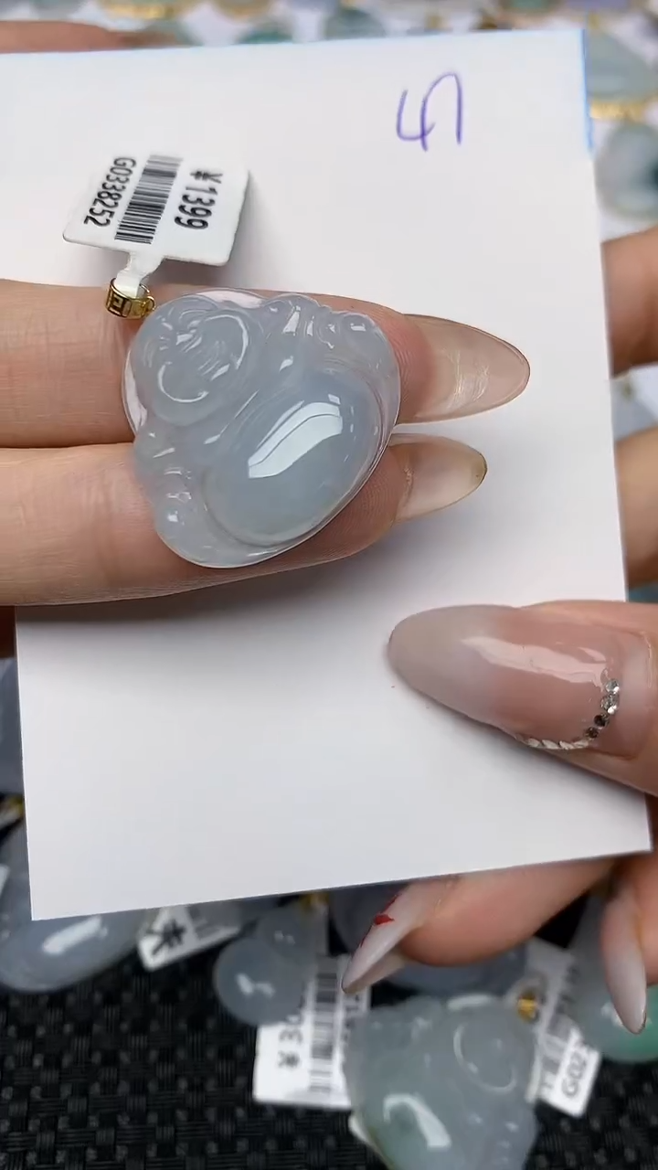 【闪购商品】翡翠颈饰未镶嵌天然翡翠A货