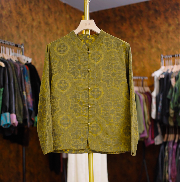 【御华】新中式国风复古新款百搭开衫上衣外套女892