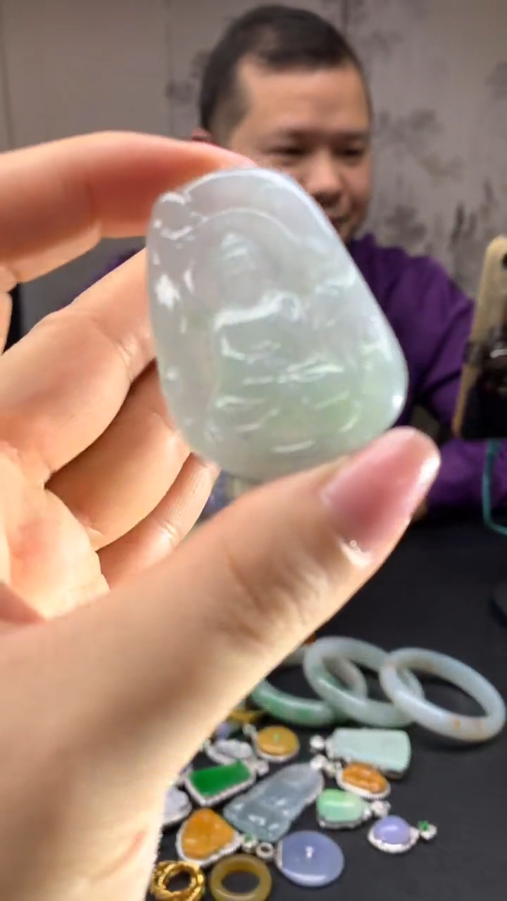 【闪购商品】翡翠颈饰未镶嵌3-天然翡翠