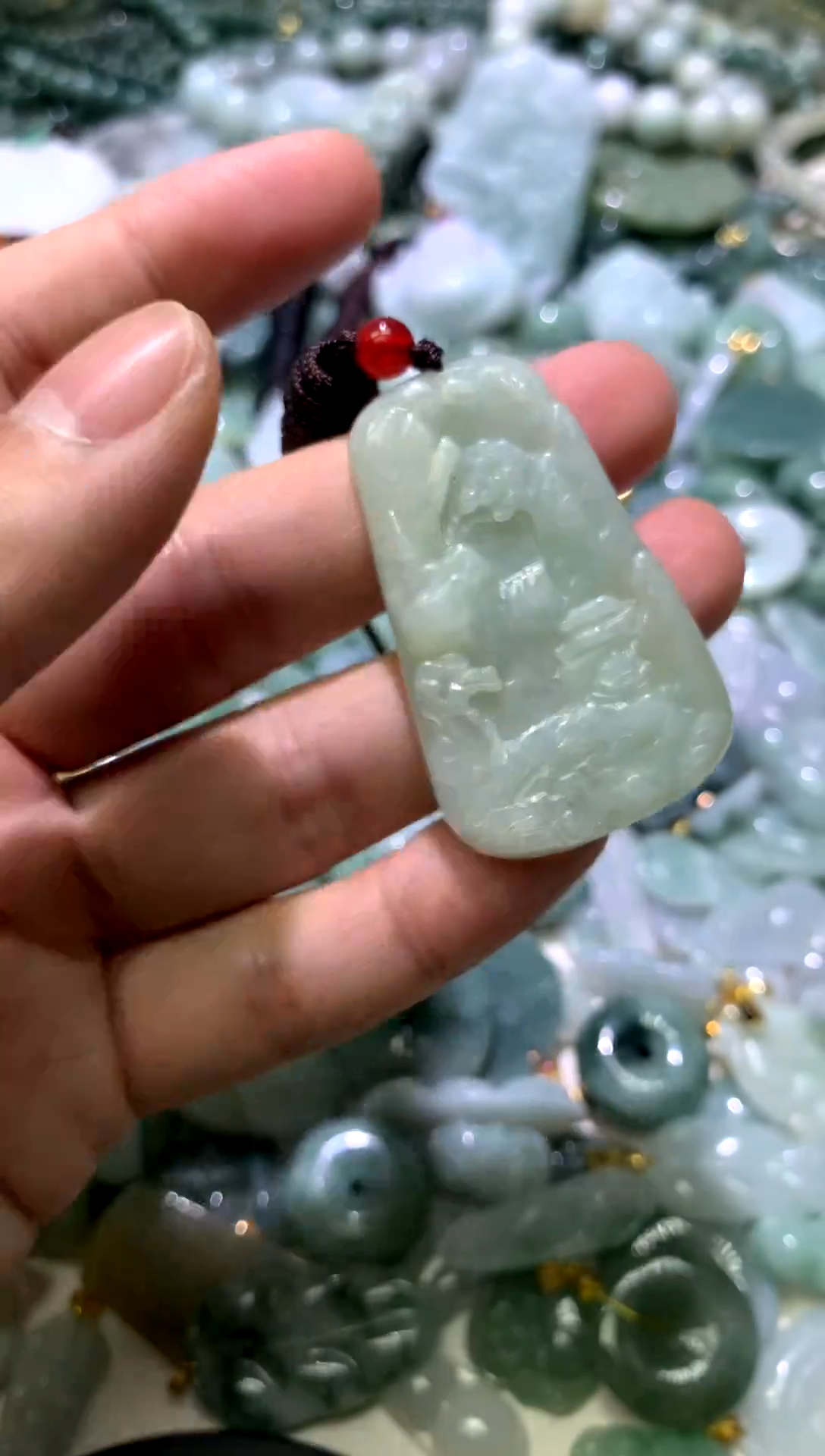 吊坠(不含链)未镶嵌翡翠1