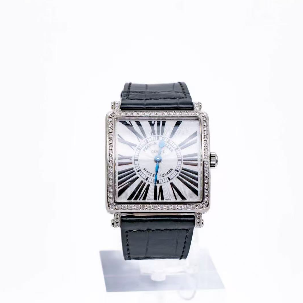 99新 Franck Muller/法兰克穆勒 6002 33*33后钻石英女表 单表