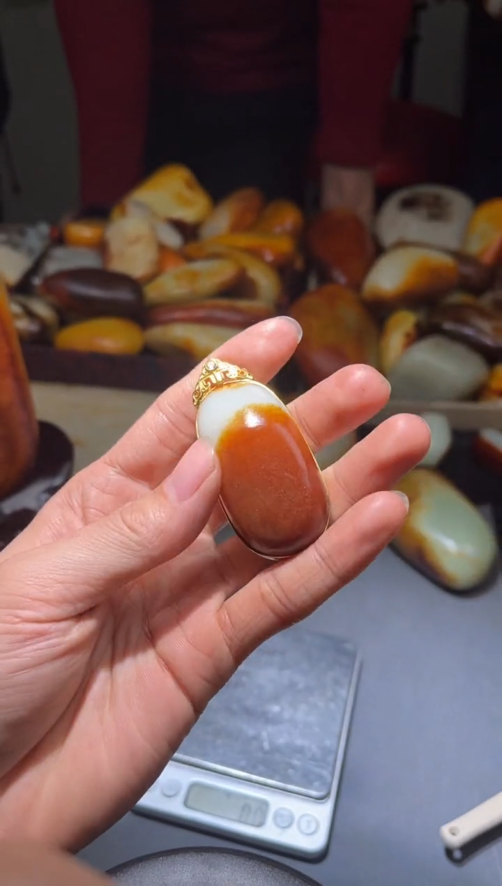 【闪购商品】和田玉（子料）挂件未镶嵌YL-ZZ-1.23-121