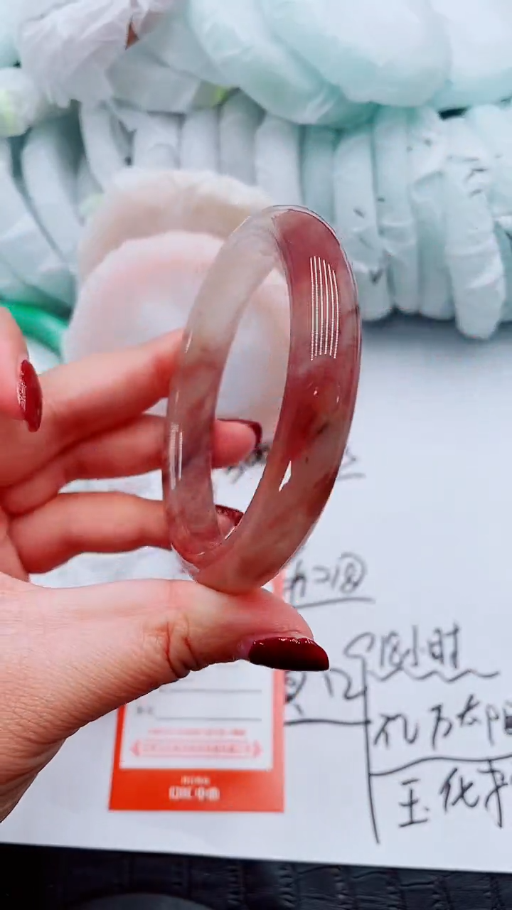 【闪购商品】石英质玉手镯未镶嵌Q97-61-62