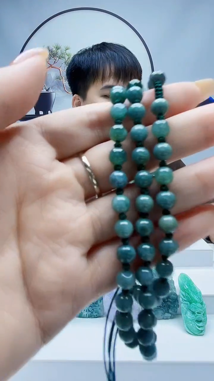 未镶嵌定制翡翠毛货挂件58