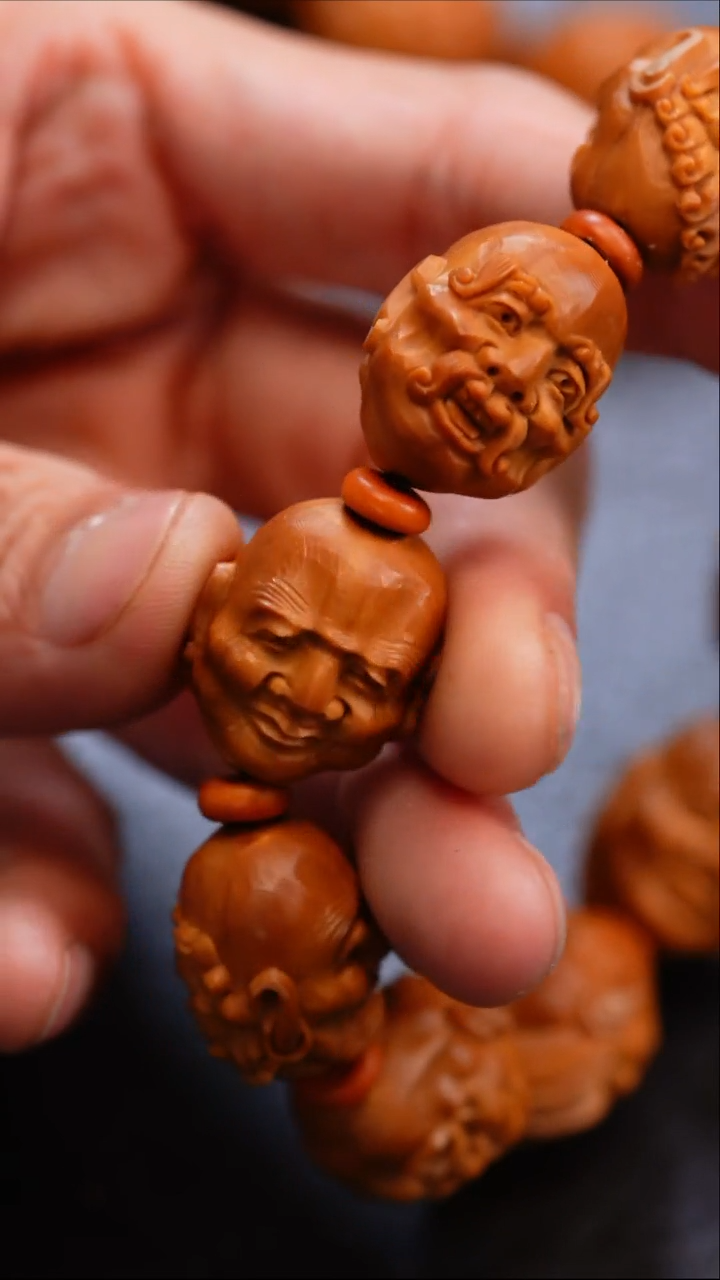 【闪购商品】橄榄核吊坠苏工橄榄核