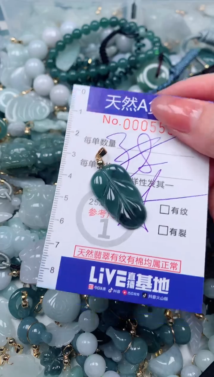 【闪购商品】翡翠颈饰未镶嵌00005539