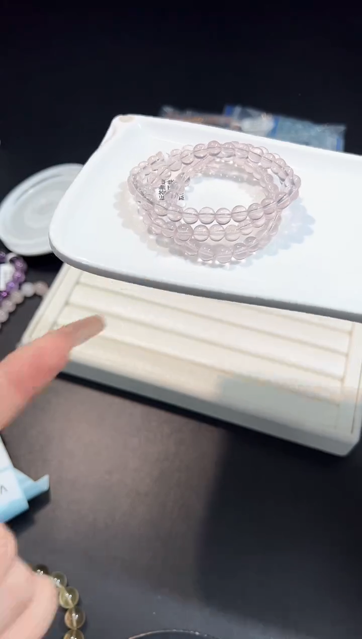 手串未镶嵌水晶80v多样性发其一/1条默认微瑕