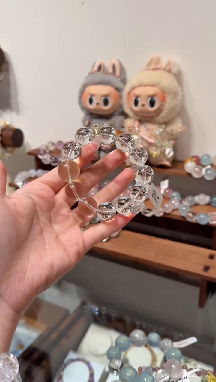 水晶手串未镶嵌拍4单发一串 拍1单发单珠 多样性发货