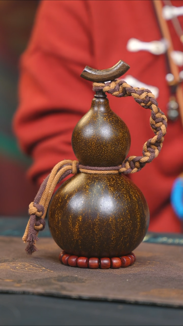 【闪购商品】RS200大漆酒葫芦不包手串及旋转底座