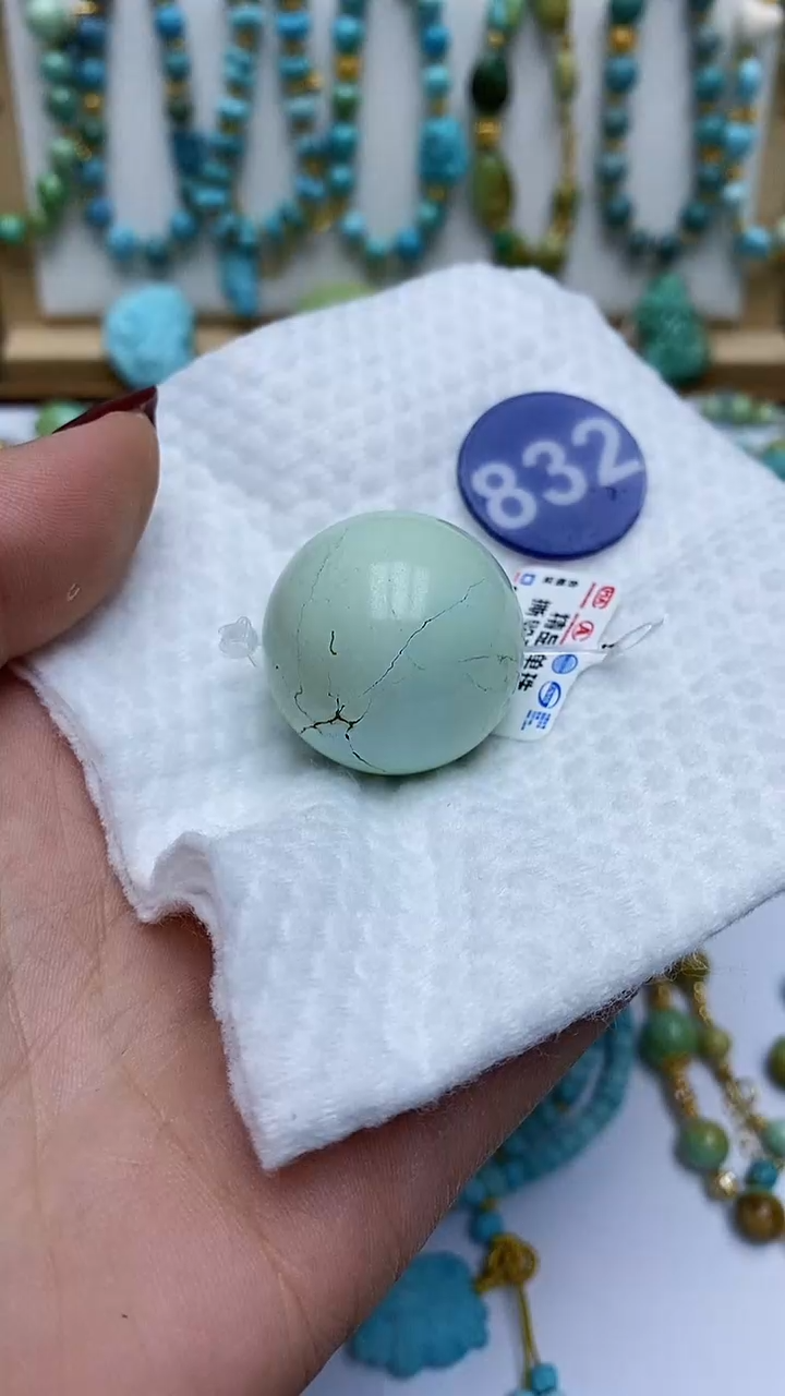 【闪购商品】绿松石珠子未镶嵌832