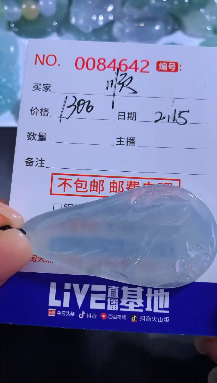 【闪购商品】翡翠颈饰未镶嵌顺