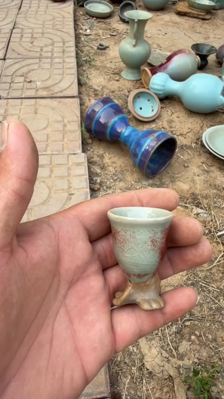 瓷片瓷器 摆件 瓷器摆件