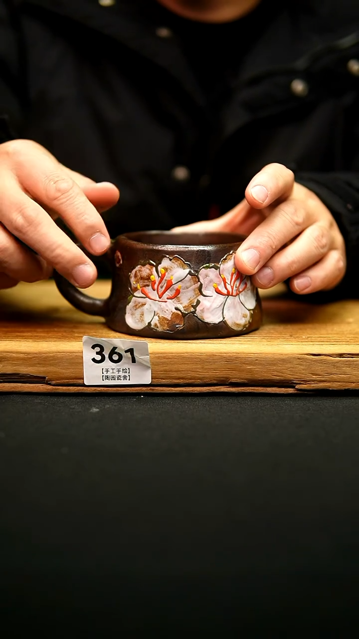 @@陶园瓷舍@@纯手工手绘@高温釉下彩