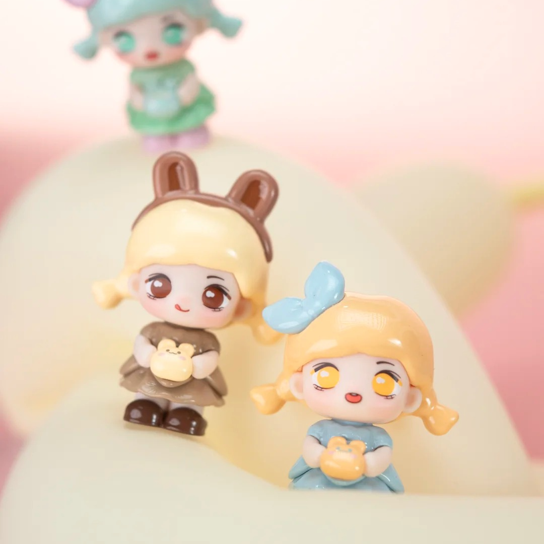 【拆盒】三咪兔梦想成真系列对号入座闪闪屋盲盒萌粒潮玩手办
