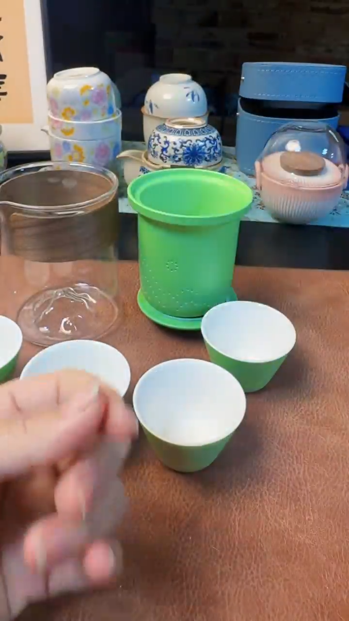 【闪购商品】杯德化白瓷，快客茶具