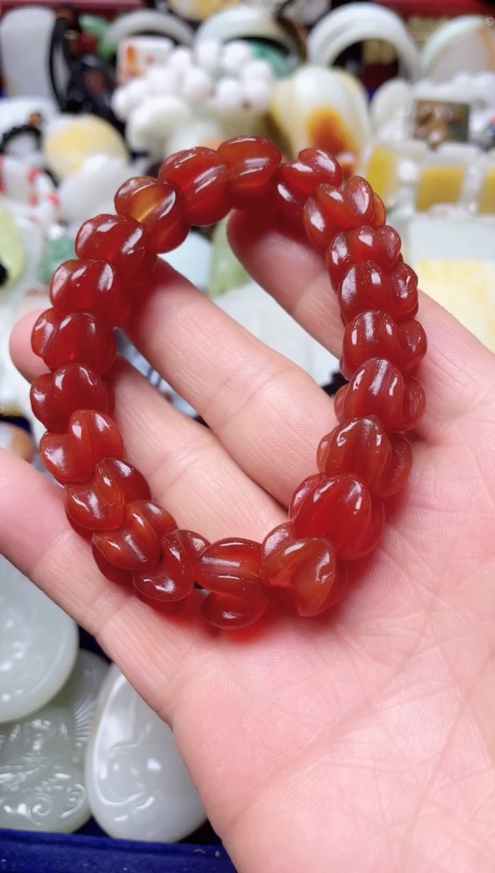 【闪购商品】南红玛瑙手串未镶嵌手串