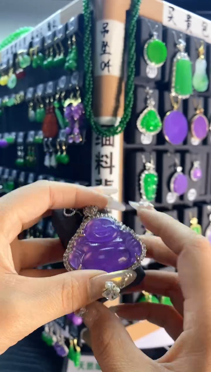 【闪购商品】翡翠颈饰银S925镶嵌230...